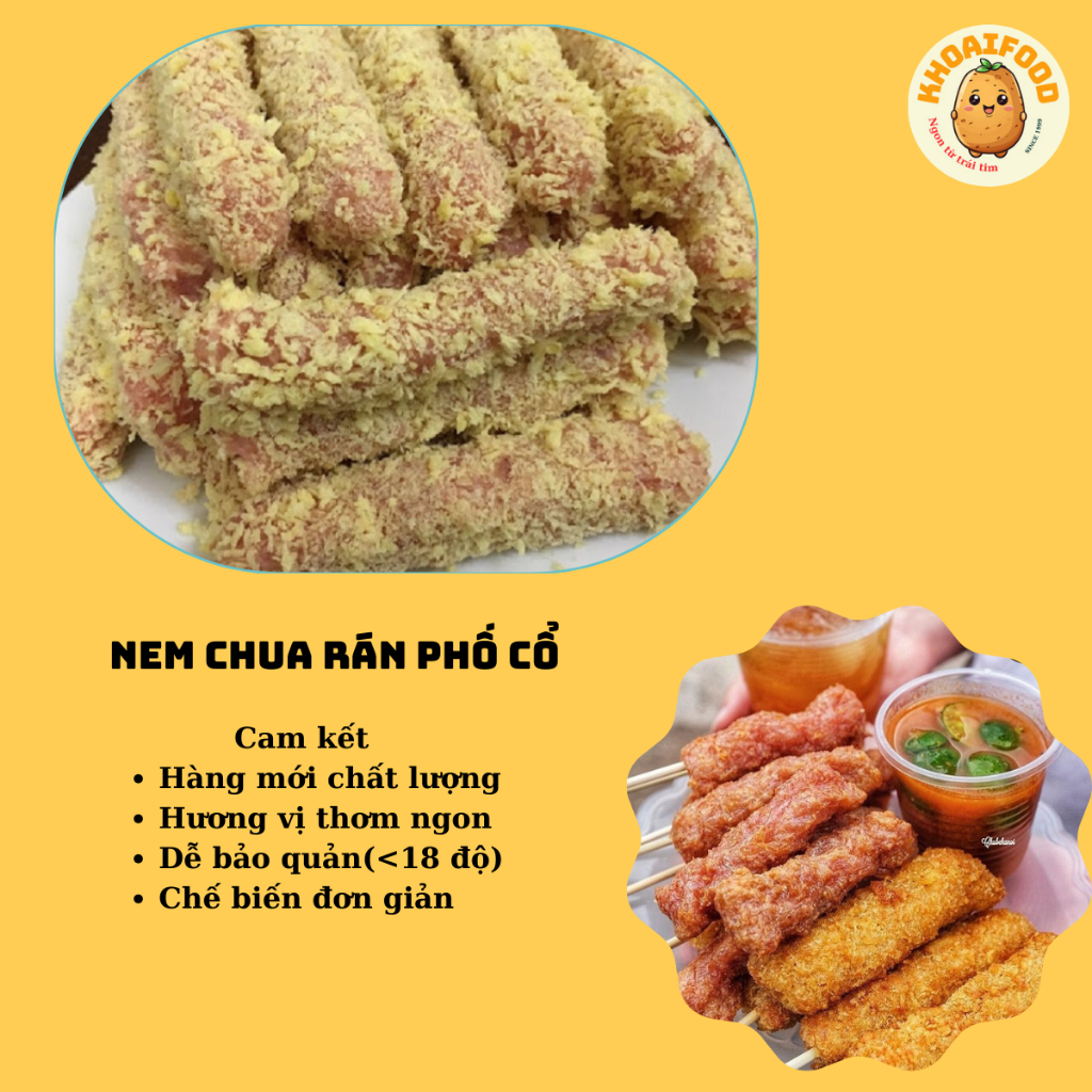Nem chua rán phố cổ, nem nướng Nha Trang, nem lụi Huế chuẩn vị thơm ...