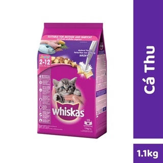 Thức Ăn Hạt Khô Whiskas Cho Mèo Túi 400G - 1.2kg