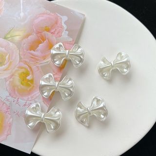 [🔥XƯỞNG SALE SẬP SÀN🔥] Set 2 Kẹp Tóc Nơ Hồng Trắng Nhỏ Xinh Thời Trang K334