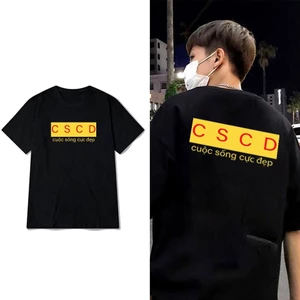 Áo Thun Cuộc Sống Cực Đẹp CSCĐ Cuộc Sống Cô Đơn cực chất giá rẻ siêu Hot Mẫu Neww 2024 MỚI Chất Thun Mềm Mịn