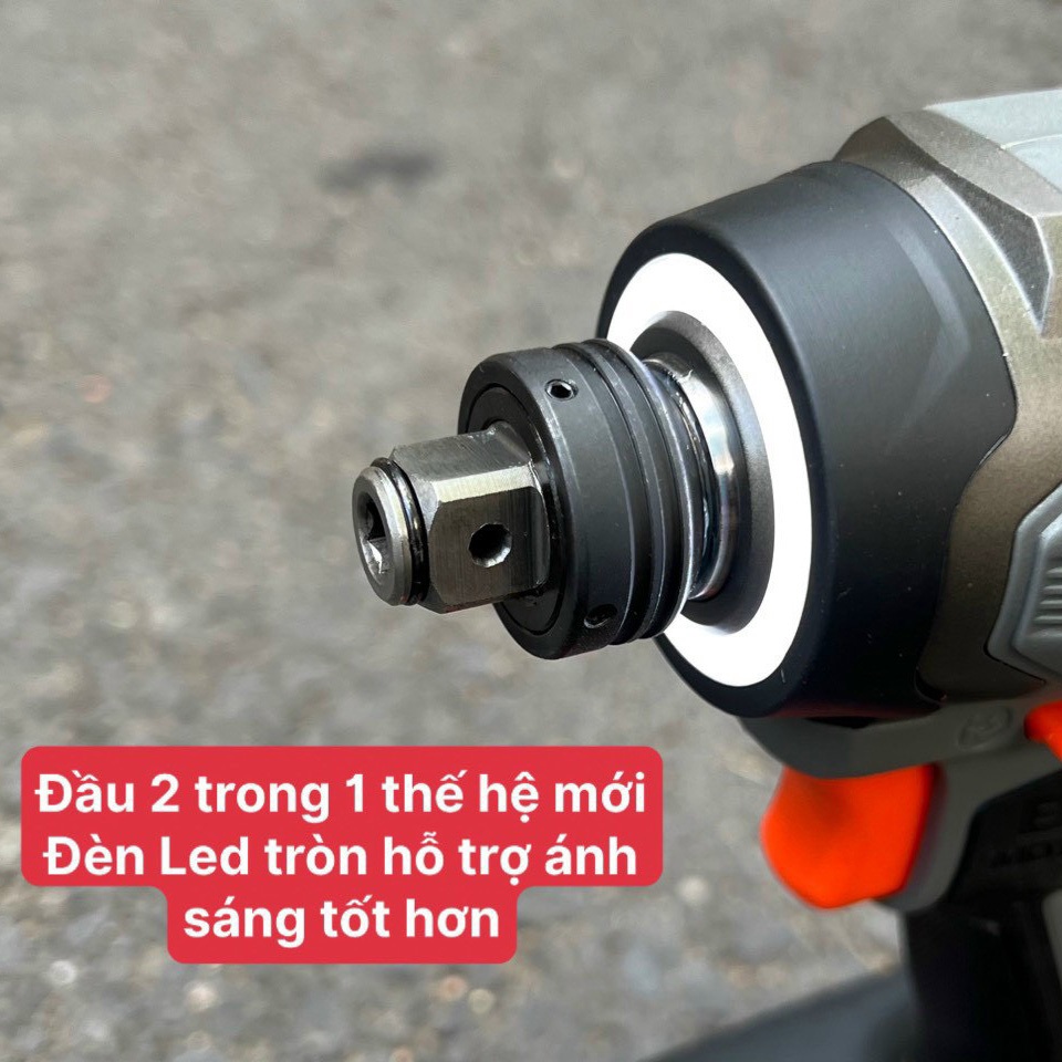 [GEN 4] Thân Máy Chuyên Vít 268N.m DEKTON M21-CV268PLUS Đầu 2 Trong 1 Thế Hệ Mới
