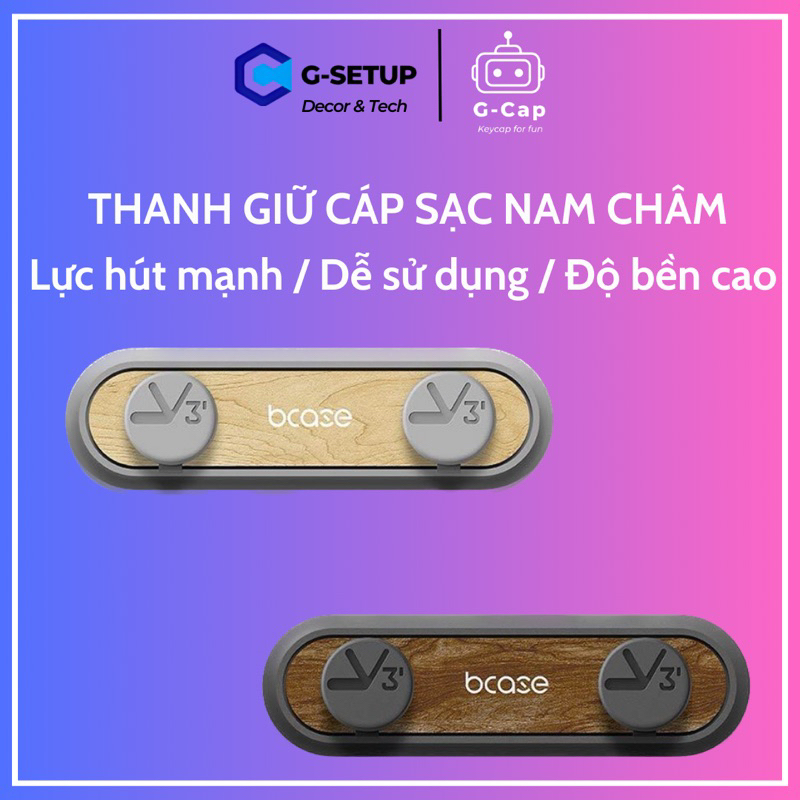 Thanh giữ Dây Cáp Dữ Liệu / Tai Nghe Bằng Gỗ Hít Nam Châm Thời Trang ...