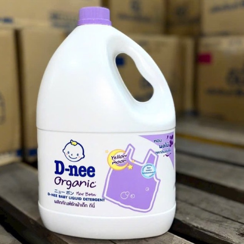 Nước giặt xả 2 trong 1 Dnee 2800ml