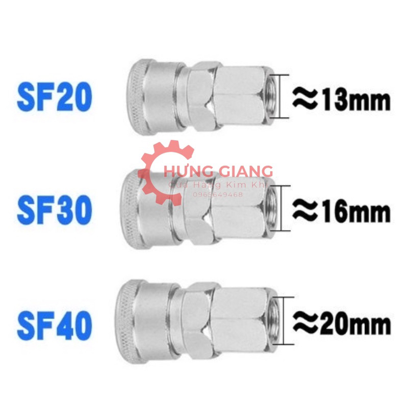 Đầu nối nhanh, Khớp nối nhanh đầu bi dây máy nén khí giá tốt