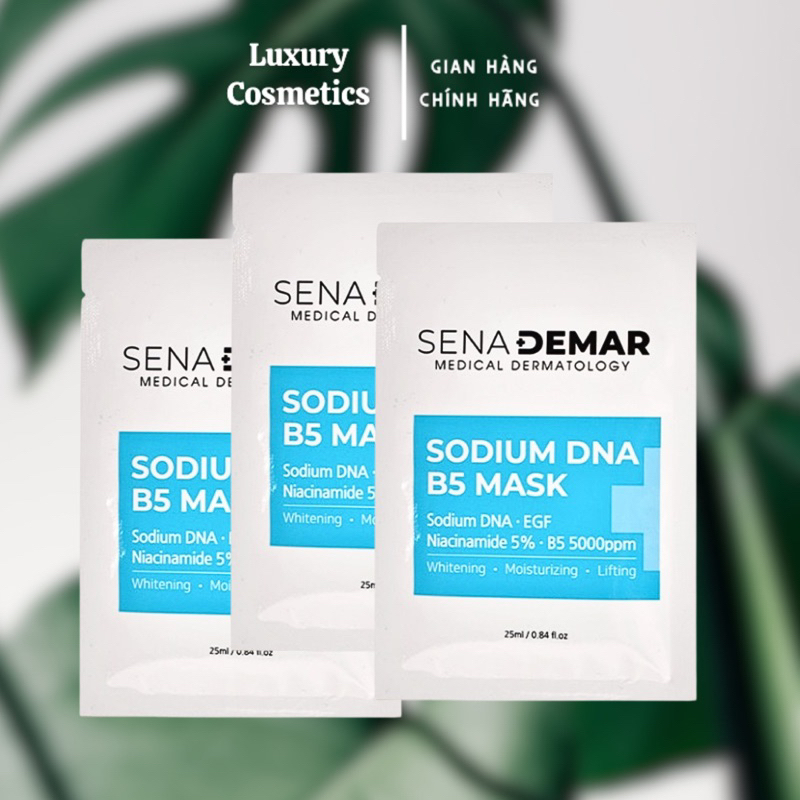 Mặt nạ phục hồi Sena demar sodium DNA B5 mask