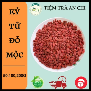 100g Trà Kỷ tử, Câu kỷ tử, Kỉ tử sấy khô To đẹp không nhuộm giúp bổ máu, bổ mắt