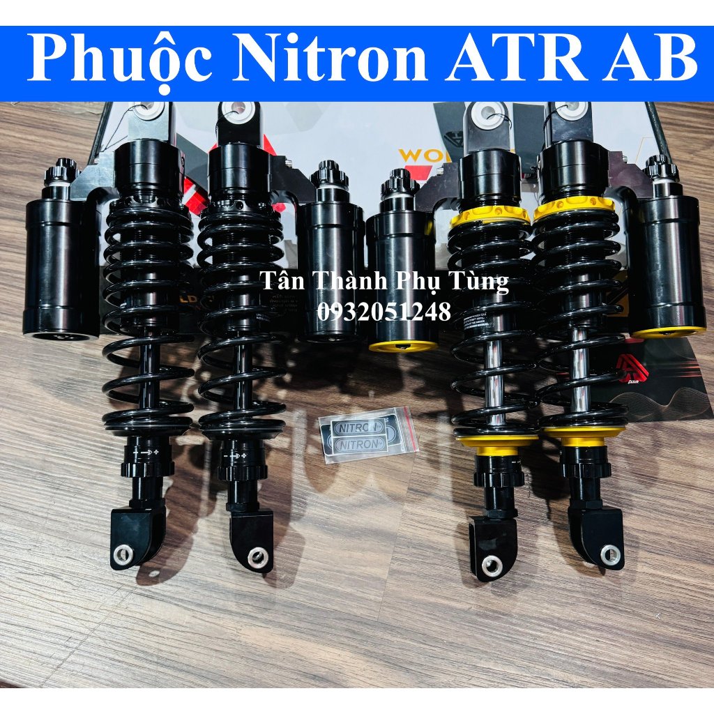 Phuộc Nitron ATR AB/ Air Blade : AB 110, AB 125/150 cao 320mm , BH 1 ...