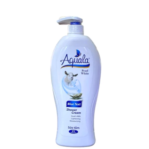 Sữa Tắm Aquala Sữa Dê Ngọc Trai Xanh Dương (1200ml)