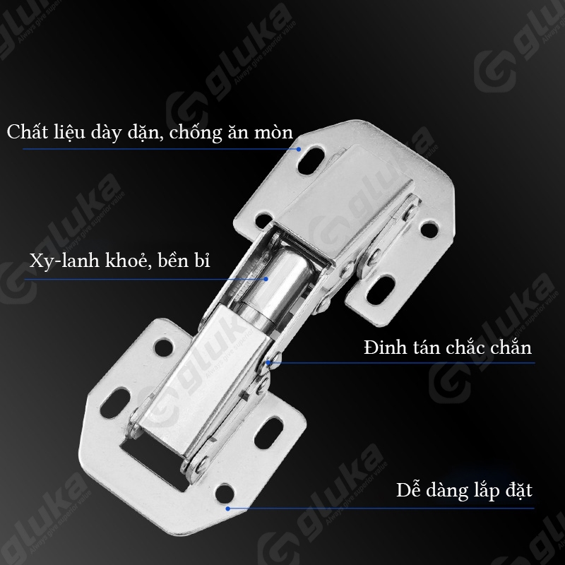 Bản Lề Nối Cánh, Bản Lề Ếch Không Khoét Lỗ 3in, 4in, 5in Chất Lượng Cao | BigBuy360 - bigbuy360.vn