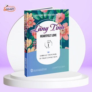 Bộ 2 Sách: Trích Dẫn Song Ngữ Anh - Việt: Heartfelt Love - Lãng Tình - Smart English Official