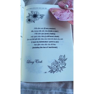 Bộ 2 Sách: Trích Dẫn Song Ngữ Anh - Việt: Heartfelt Love - Lãng Tình - Smart English Official