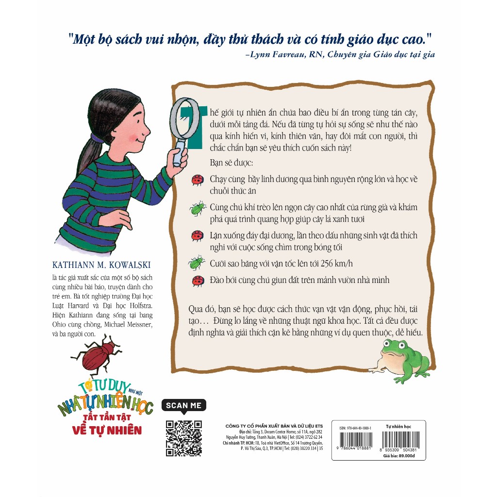 Sách - Tớ Tư Duy Như Một Nhà Tự Nhiên Học - Tất Tần Tật Về Tự Nhiên (Alpha Books)