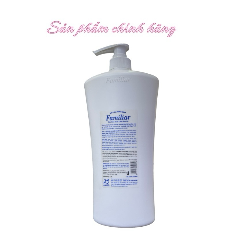 Sữa tắm dưỡng da Familiar