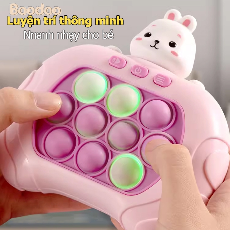 Đồ chơi Pop it BOODOO Máy chơi game điện tử cầm tay Pop it luyện mắt ...