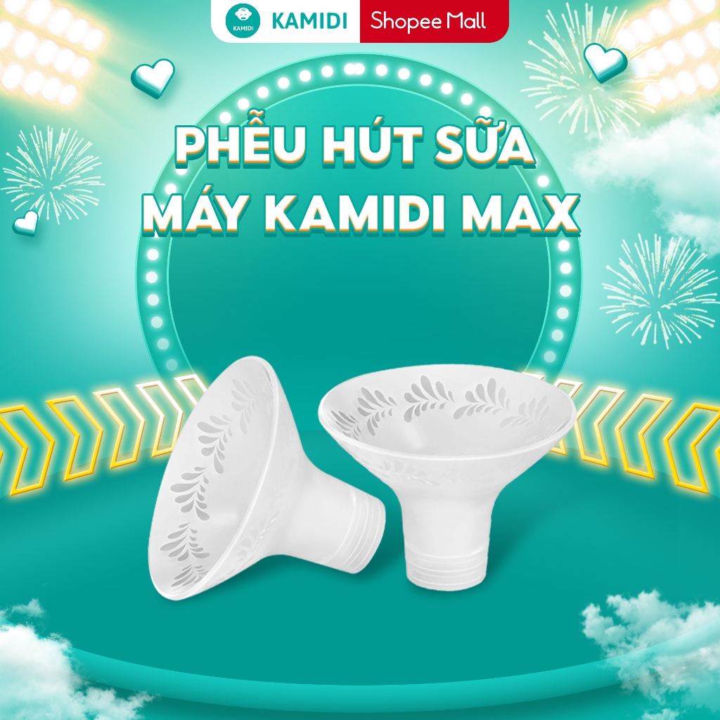 Ảnh Phễu Hút Sữa Silicon Kamidi Max Hút Êm Ái Mềm Mại Không Gây Đau Rát 2