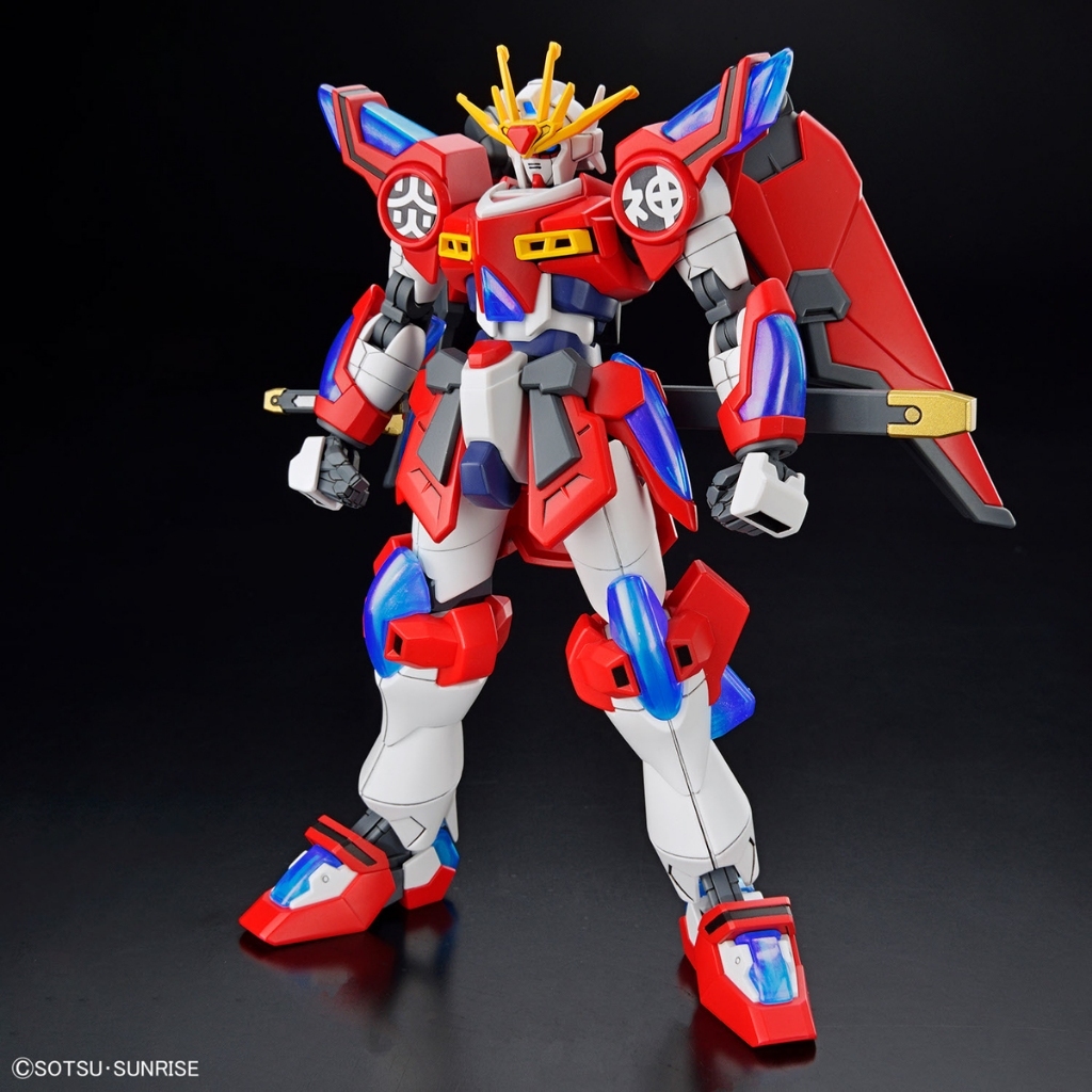 Mô hình Lắp Ráp HG BM 1/144 Shin Burning Gundam (Gundam Build Metaverse) (New Seal)
