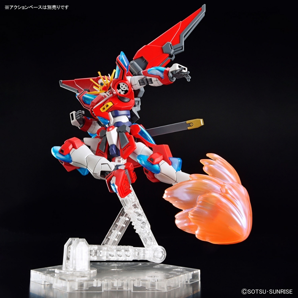 Mô hình Lắp Ráp HG BM 1/144 Shin Burning Gundam (Gundam Build Metaverse) (New Seal)