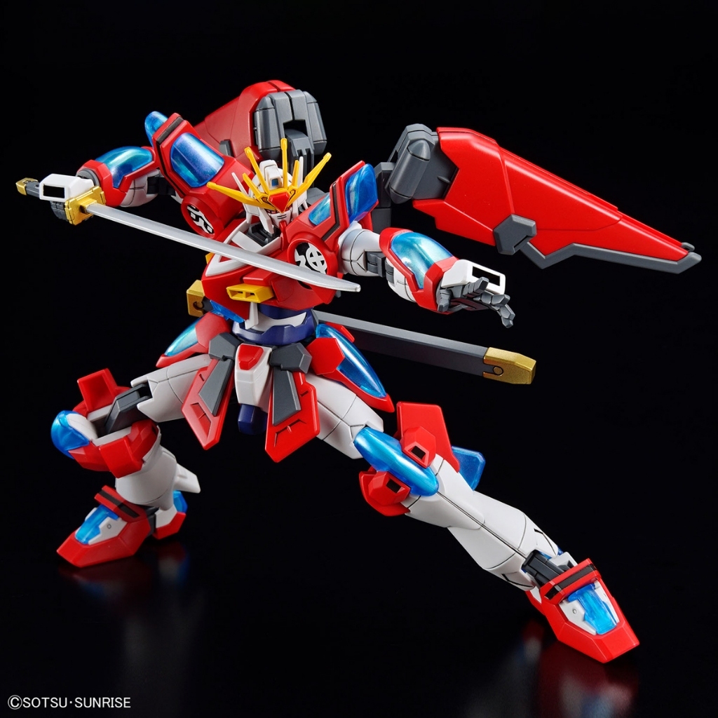 Mô hình Lắp Ráp HG BM 1/144 Shin Burning Gundam (Gundam Build Metaverse) (New Seal)