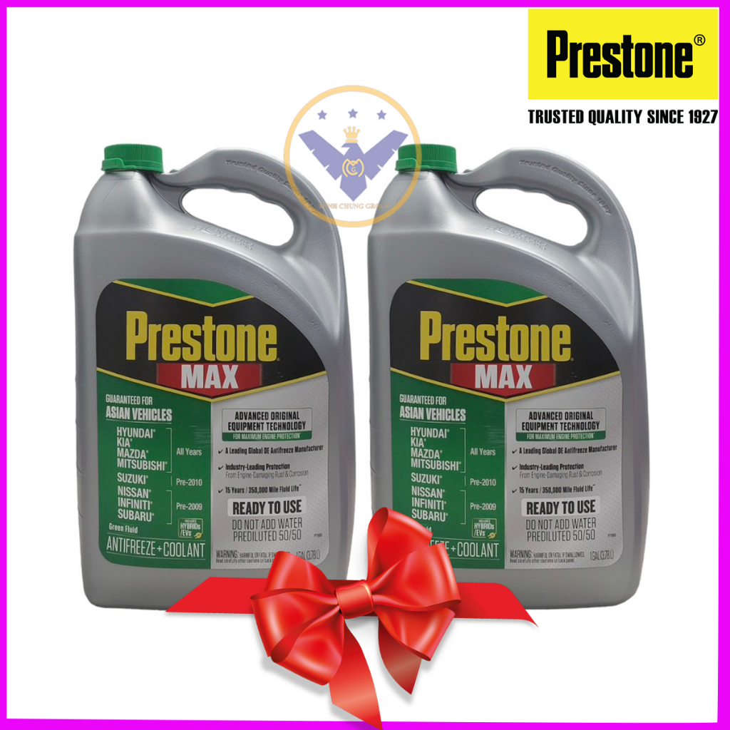 COMBO 2 Nước làm mát động cơ xe ô tô PRESTONE MAX Asian Vehicles 50% ...