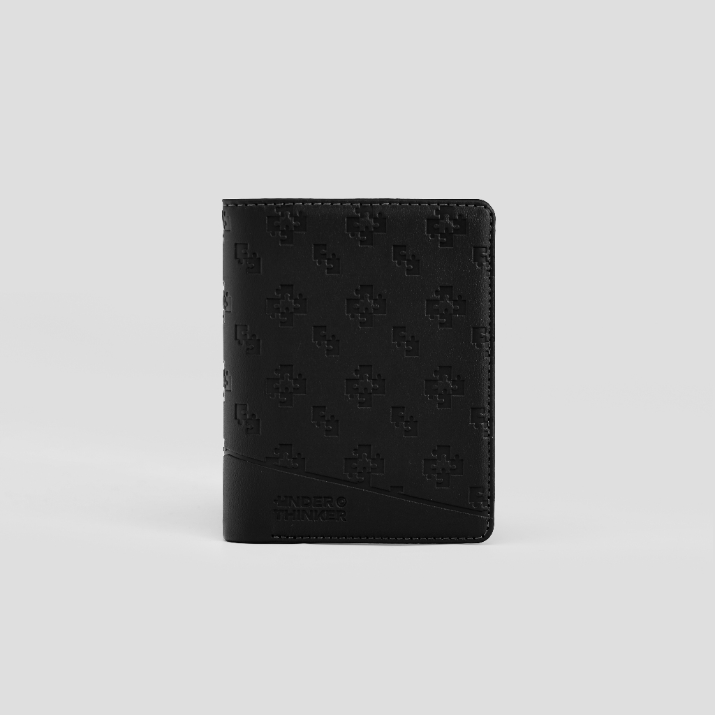 Ví Da PU Đứng Monogram SNAPPY Nam Nữ Bóp Đựng Tiền Thẻ Nhiều Ngăn Cao Cấp Chính Hãng | NICHE LUXURY