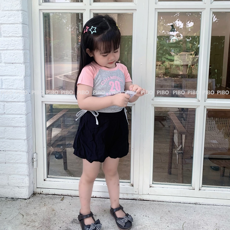 Ảnh Quần Bí Ngô Cho Bé Gái Phong Cách Hàn Quốc Chất Liệu Đũi Tơ Mềm Mát BabyBoo - PiBo Store- QBTH 1