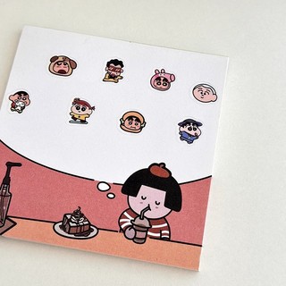 Sticker Shin Cậu Bé Bút Chì Cute Nhỏ Mini Hình Dán Chống Nước Timo ST103
