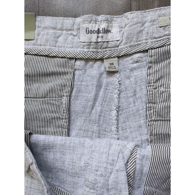 (BomoHouse) Quần short linen nam Goodie*llow bigsize dư xịn