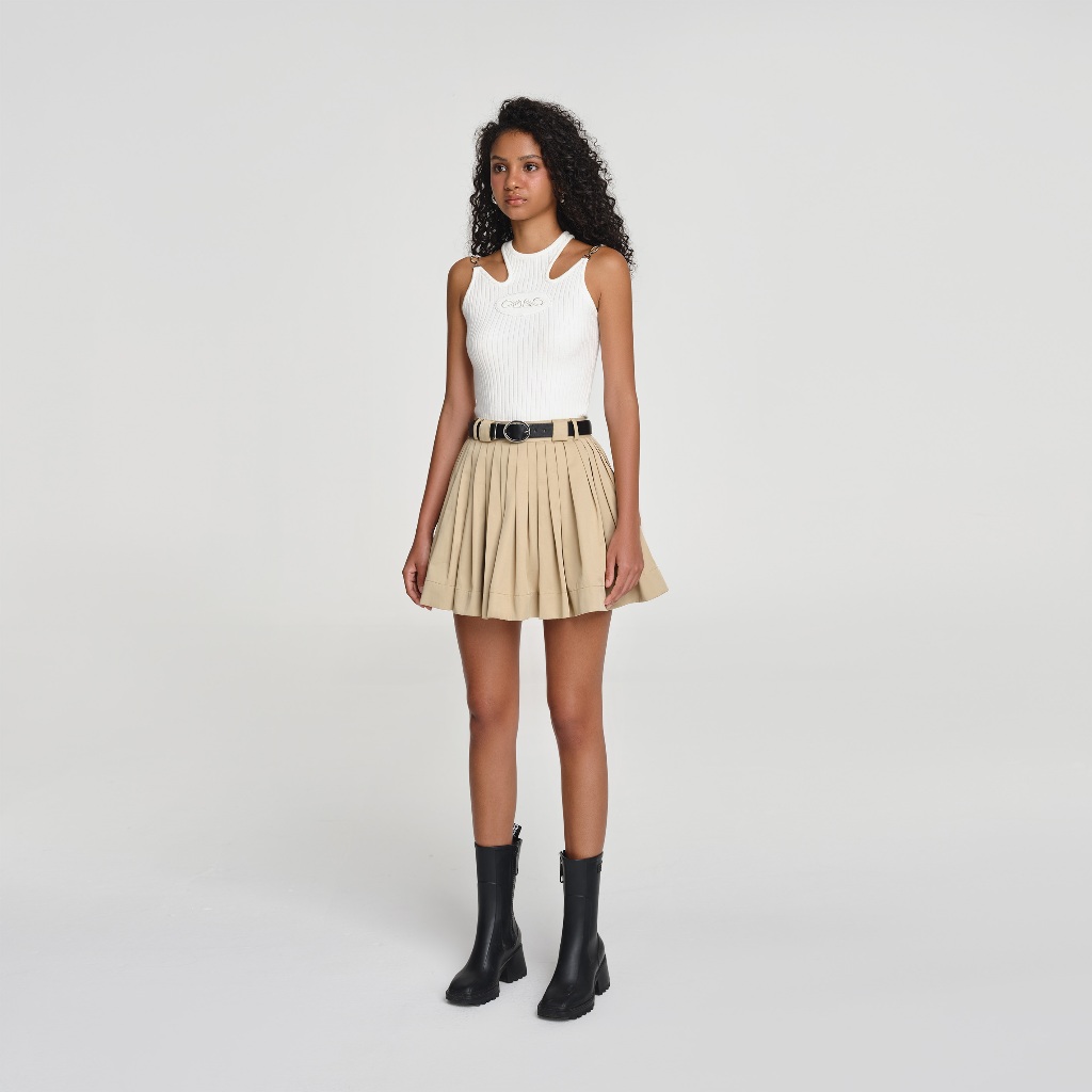 Ảnh DEAR JOSÉ - Áo tanktop vải dệt kim trắng - Fairy Eyes 2