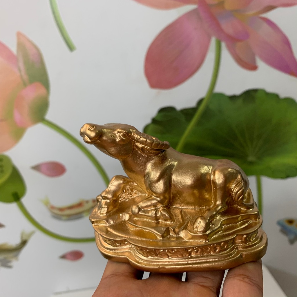 [Trâu phong thủy] Tượng linh vật phong thủy con Trâu trang trí phong ...