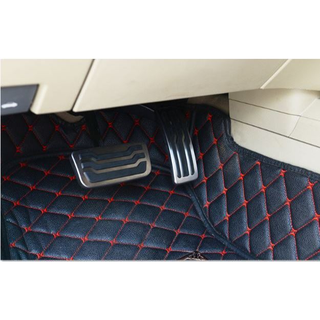 Ốp chân ga, Ốp chân phanh xe Ford Everest, Ranger 2017-2024 .CHẤT LIỆU INOX bọc cao su cao cấp
