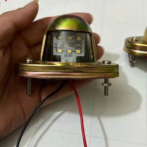 Đèn Led soi biển số bằng sắt siêu bền điện 12v 24v.