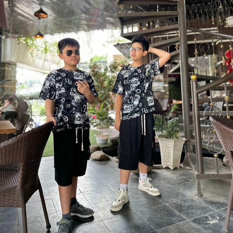 Bộ đồ size đại cồ từ 27-56kg chất cotton hàng chuẩn QC