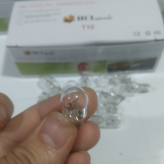 Bóng đèn Halogen T10, bóng đèn sợi đốt T10 màu trắng điện 12v 24v.