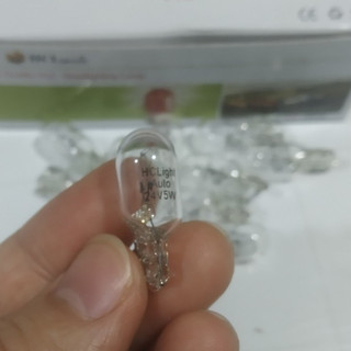 Bóng đèn Halogen T10, bóng đèn sợi đốt T10 màu trắng điện 12v 24v.