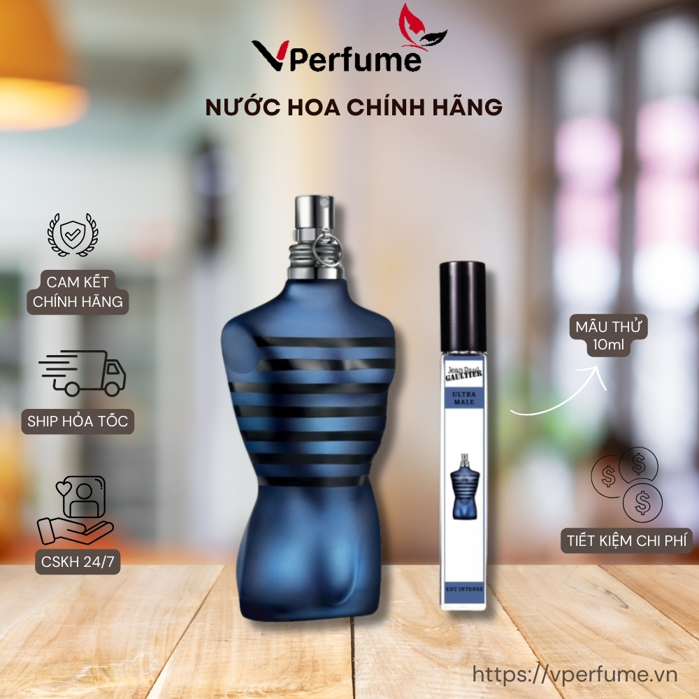 Nước Hoa Nam Ultra Male EDT - Mẫu thử 10ml | Shopee Việt Nam