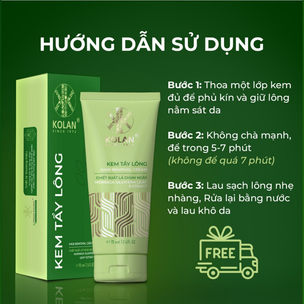 [Date 08/2026] Gel dịu da 30ml Chiết Xuất Chùm Ngây Lành Tính - KOLAN