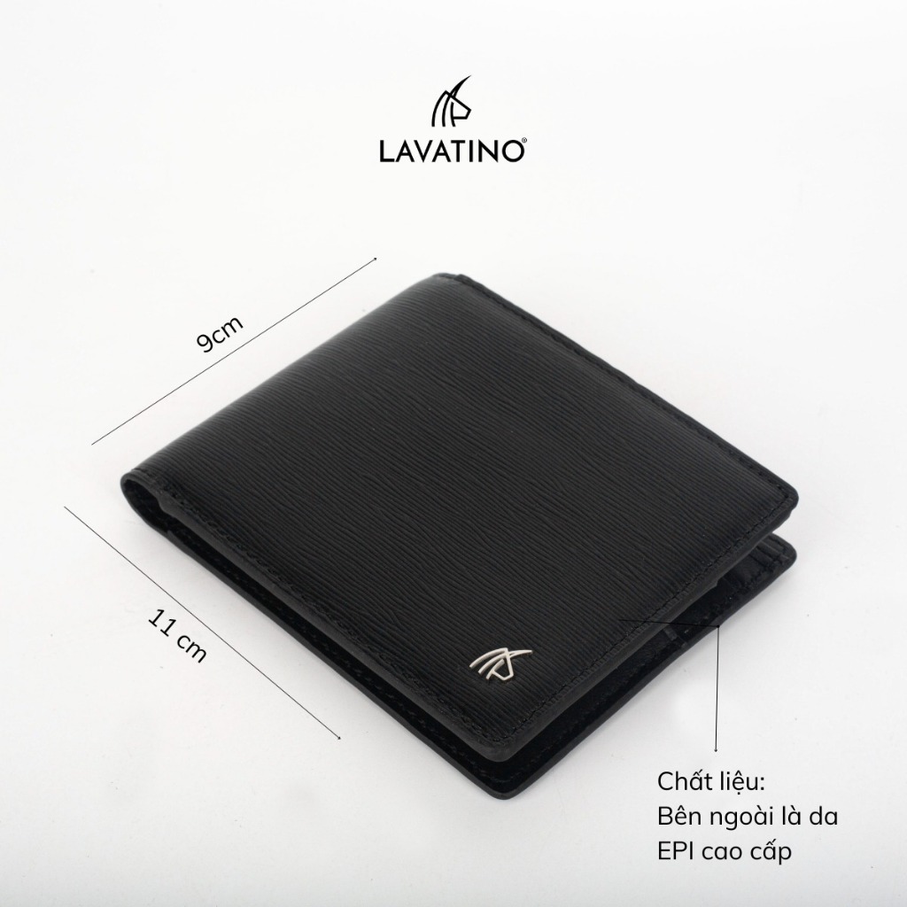 Ảnh Ví Nam Cao Cấp Da Bò EPI Hàng Hiệu Chính Hãng LAVATINO - Florence 50 2