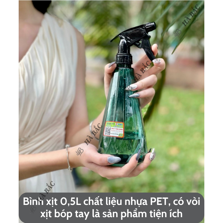 Bình xịt tay tưới cây 0.5 Lít Suvina - Công nghệ Nhật Bản [Hàng chính hãng]