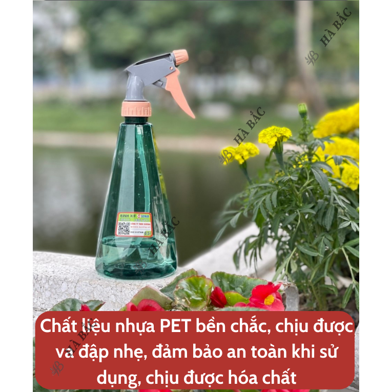 Bình xịt tay tưới cây 0.5 Lít Suvina - Công nghệ Nhật Bản [Hàng chính hãng]