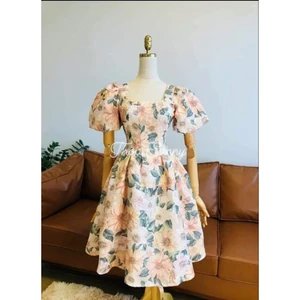 Váy Gấm Hoa Kim Thoa Design