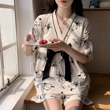 {Có Sẵn} Bộ Ngủ Cộc BC16 Đen Đồ Ngủ Nữ Có Đệm Ngực Đồ Ngủ Nữ, Đồ Ngủ Cute, Bộ Ngủ Cộc, Bộ Đồ Ngủ Nữ Cộc, Set Ngủ Cộc