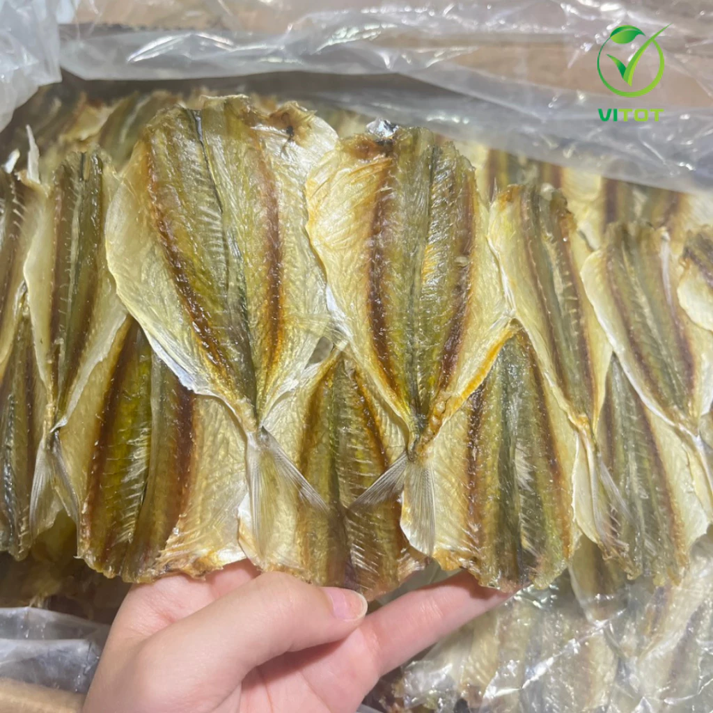 [HỎA TỐC] Cá Chỉ Vàng, Cá Chỉ Vàng Khô VITOT Loại 1 Thịt Mềm Thơm Ngọt Vừa Miệng