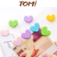 Kẹp Giấy Nhựa Trái Tim Siêu Dễ Thương TOMI 219