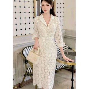 Váy body ren chỉ 5D trắng đính lông vũ – thiết kế cao cấp Limited | Kim Thoa Design + feedback khách