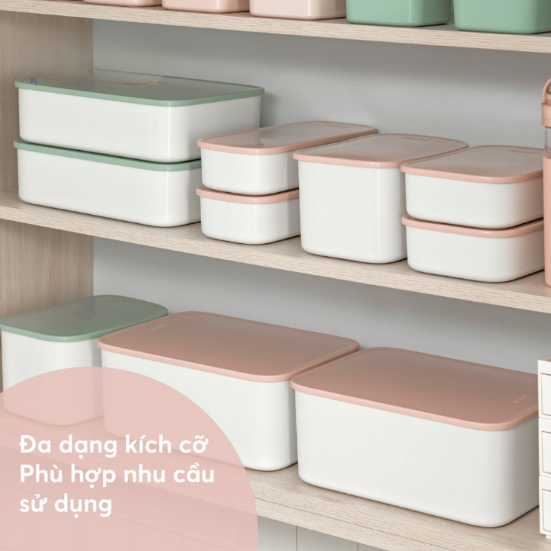 Hộp lưu trữ đa năng Sano tiêu chuẩn Nhật an toàn, tốt cho sức khoẻ, dễ sử dụng - CHÍNH HÃNG INOCHI