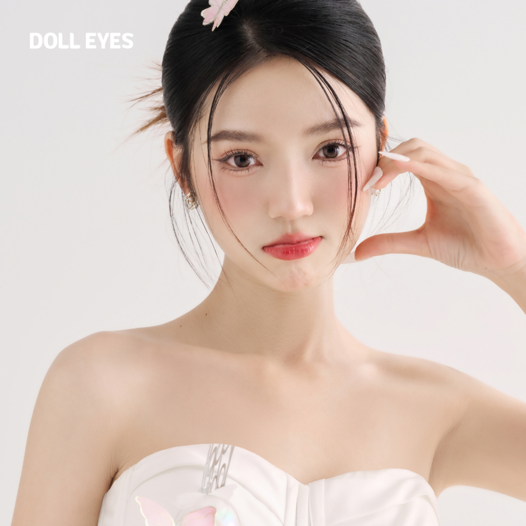 Ảnh Luxury lens DOLL EYES - Fanté hazel 4
