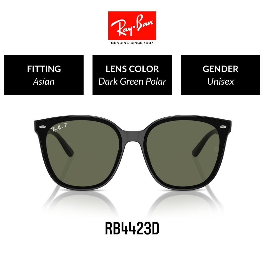 Mắt kính RAY-BAN - POLARIZED RB4423D 601/9A - Size 66 - Kính mát ...
