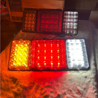 Đèn hậu xe tải led 3 ngăn 2003A chống nước điện 12v 24v (Giá 1 chiếc)
