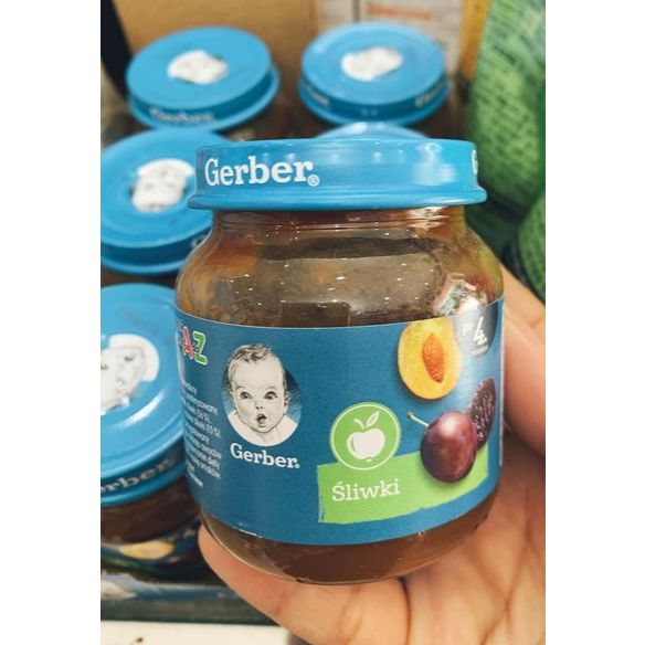 Mận nghiền gerber Nga, giành cho bé khó tiêu Tibongstore