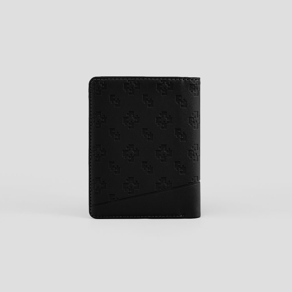 Ví Da PU Đứng Monogram SNAPPY Nam Nữ Bóp Đựng Tiền Thẻ Nhiều Ngăn Cao Cấp Chính Hãng | NICHE LUXURY